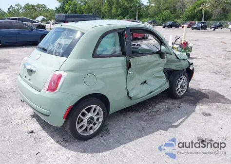 2013 Fiat 500 Pop from USA, damaged, VIN 3C3CFFAR1DT534312